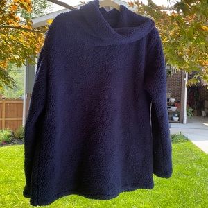 Lands End Sherpa Fleece Tunic Size Large 14-16